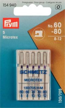 Schmetz Maschinennadeln Microtex 60-80